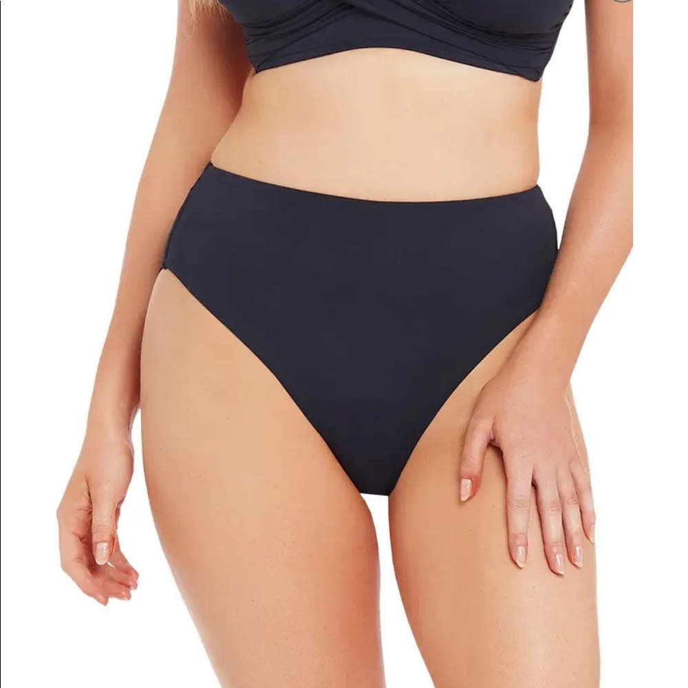 Sea Level Retro High Waist Bikini Bottom Night Sky 4